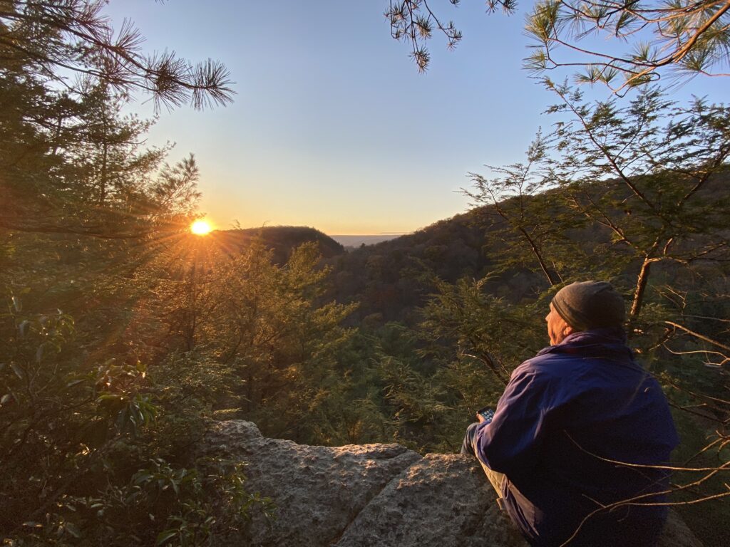 Sunset in Western Maryland